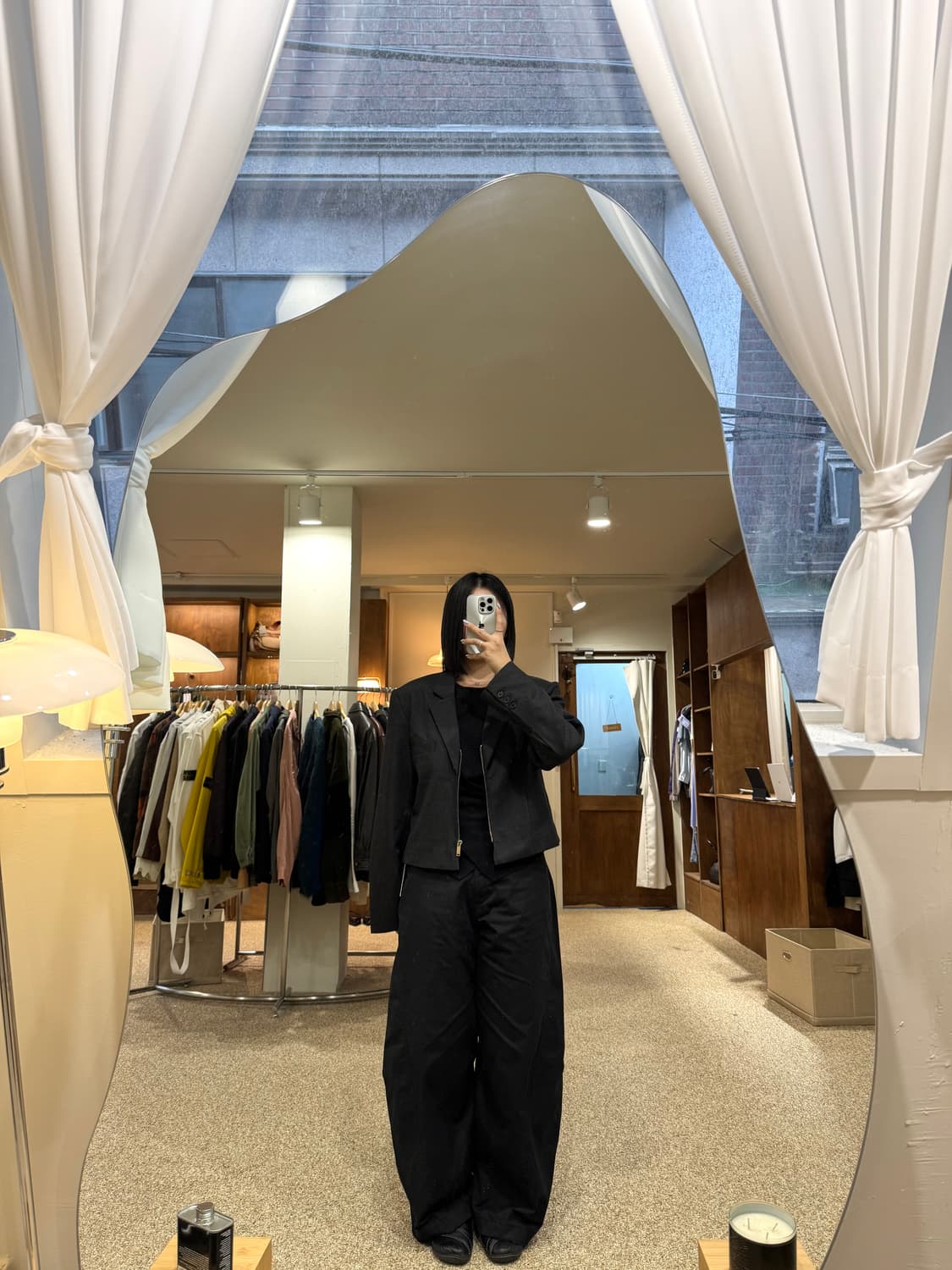 The Iima 더일마 크롭 블레이저 자켓 상품이미지2