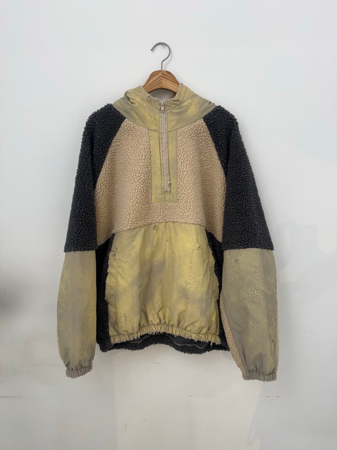빈티지 나일론 양털 아노락 상품이미지1