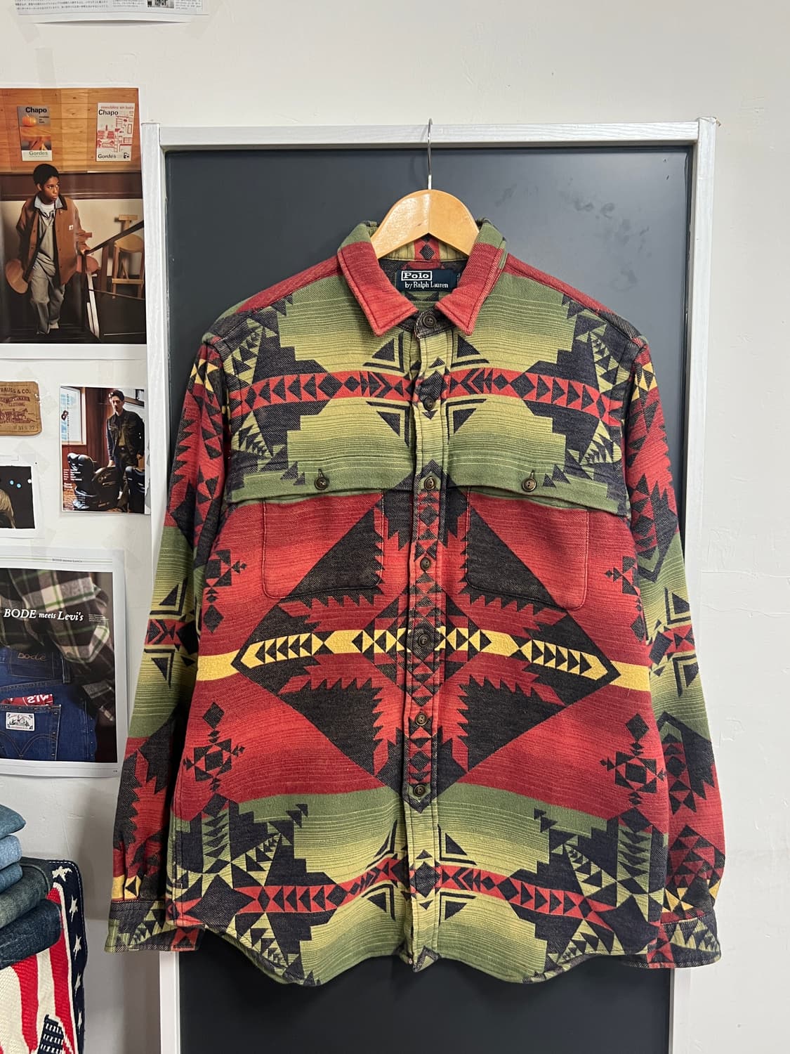 Polo Ralph Lauren 폴로 랄프로렌 나바호 패턴 아즈텍 셔츠 상품이미지3