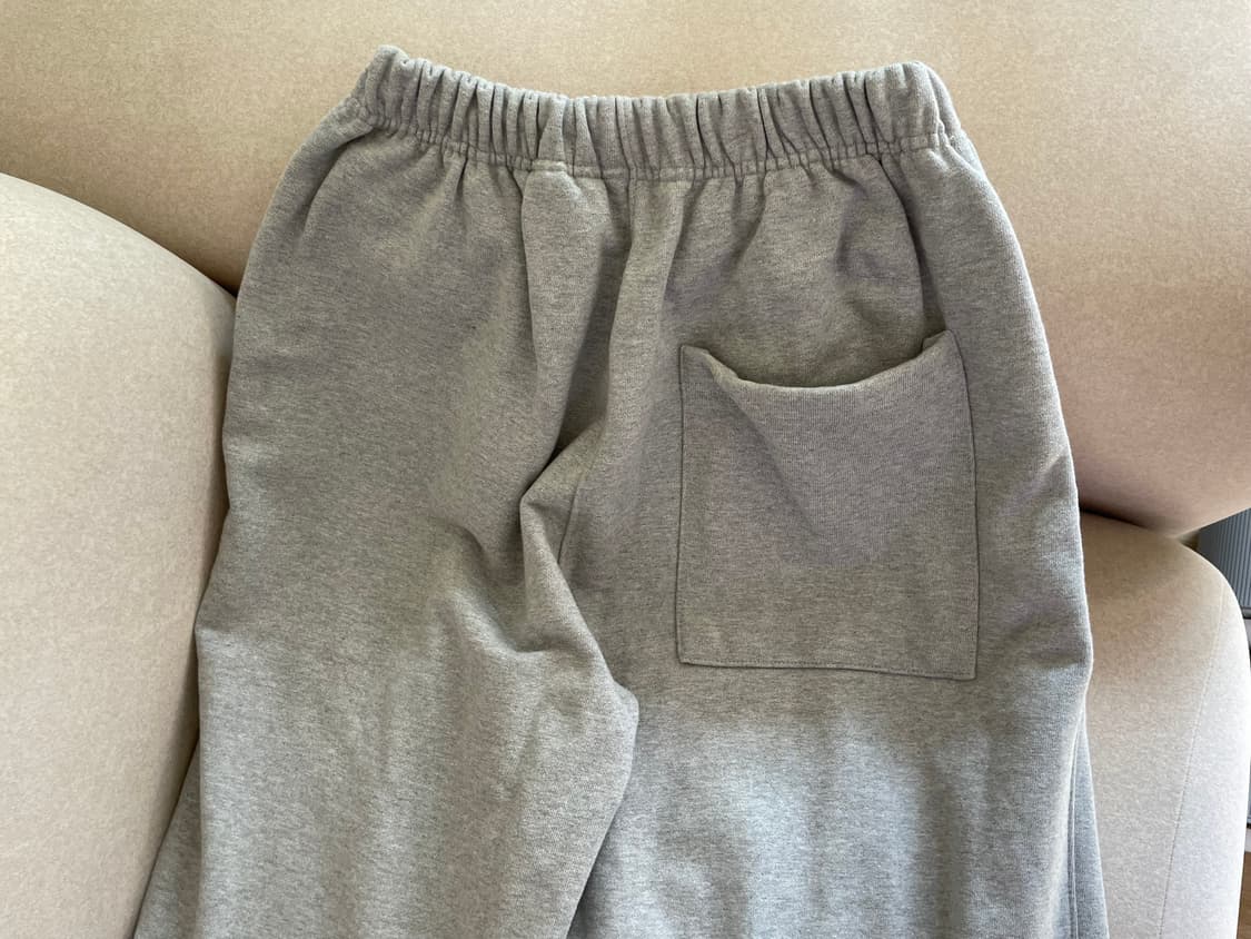 더미스테리어스호텔 패치 트레이닝 팬츠 그레이 상품이미지7