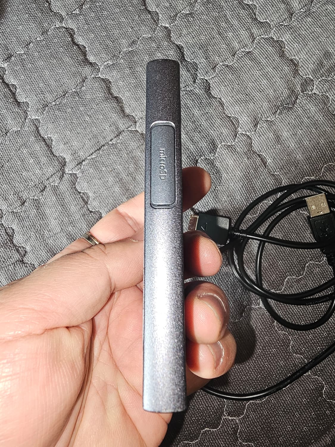 소니 워크맨 NW-A35 회색 + 충전케이블 상품이미지7