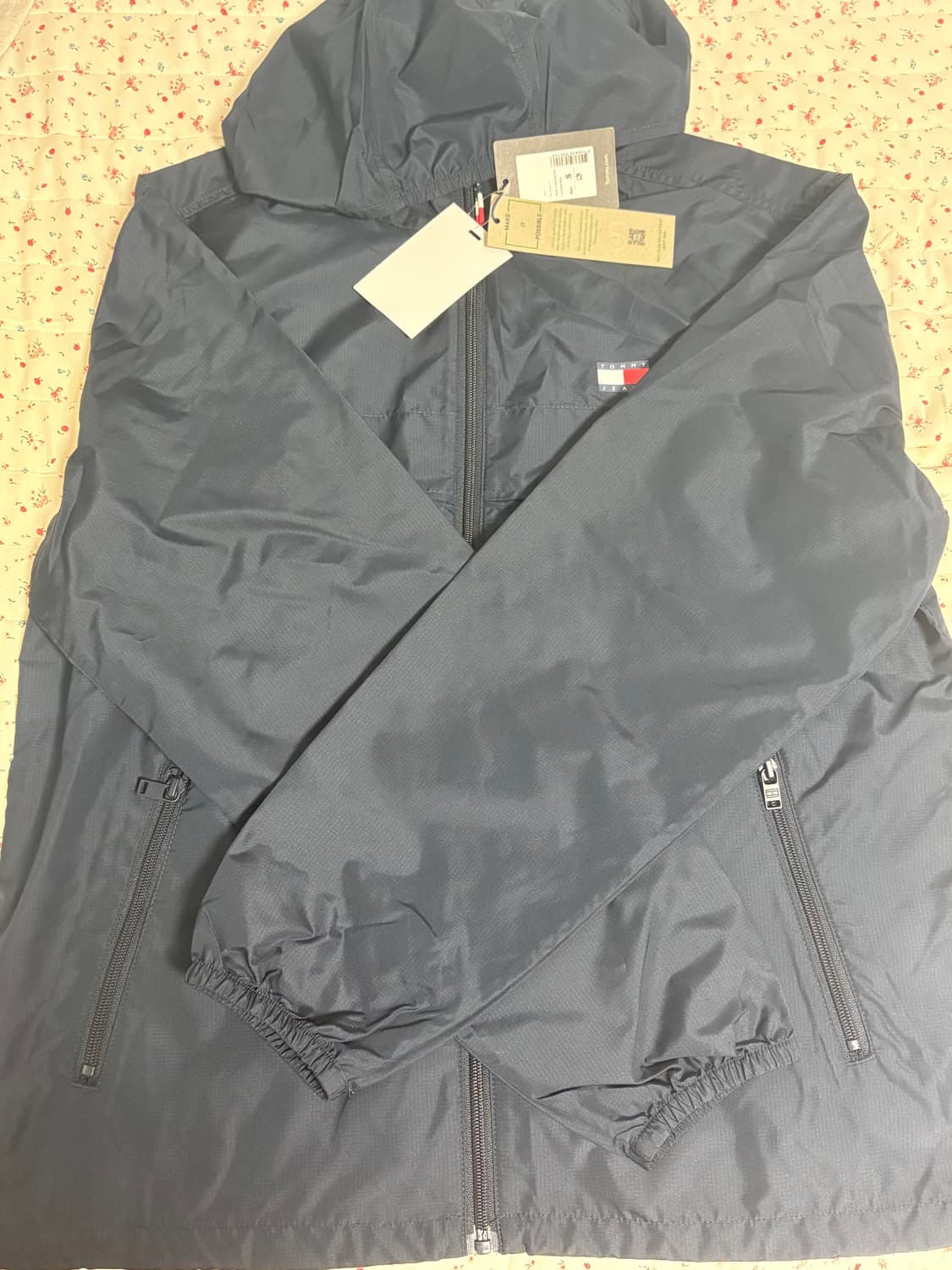 [S] 타미힐피거 네이비 바람막이 새상품 상품이미지1