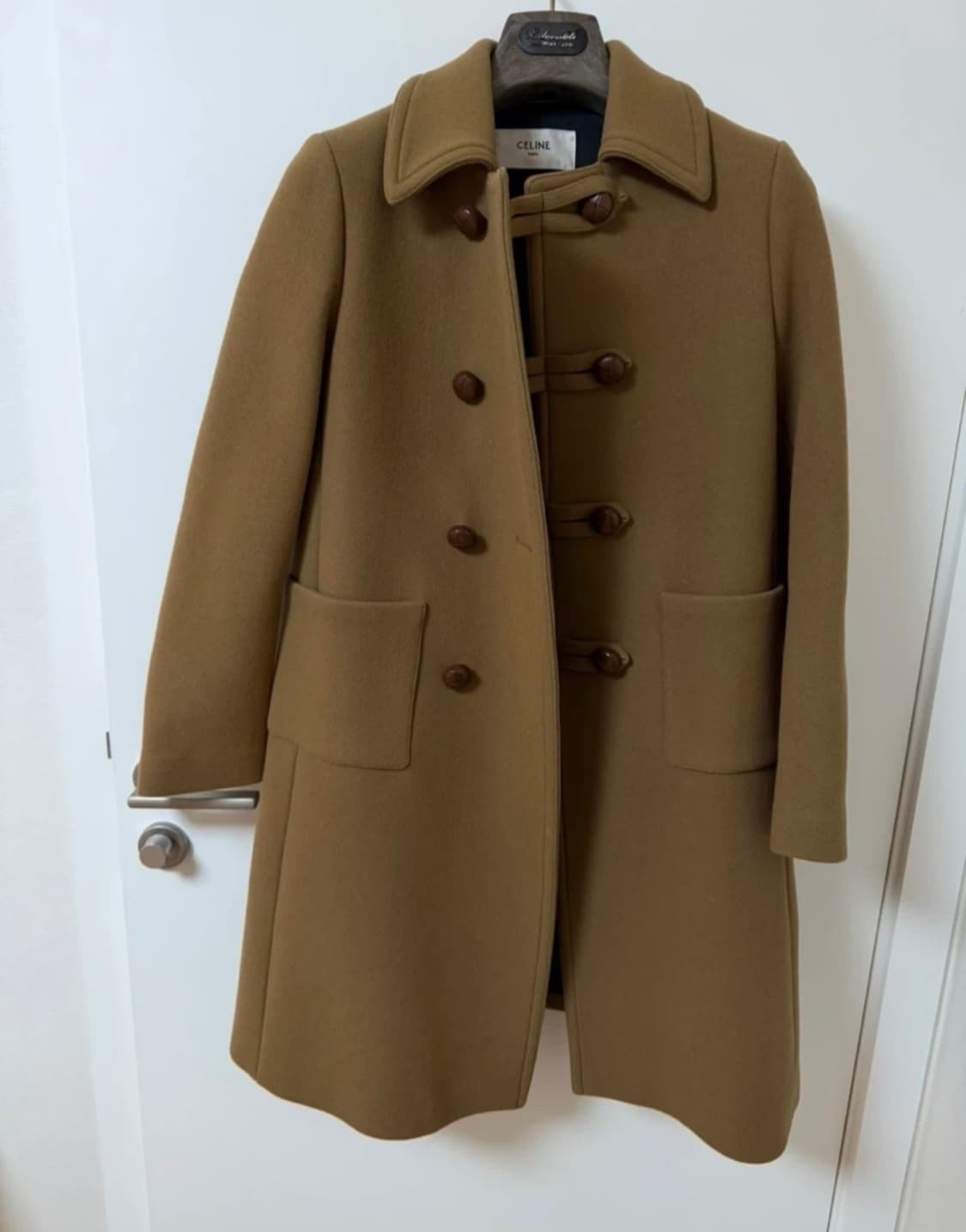 셀린느 쇼피스 카멜 코트 상품이미지2
