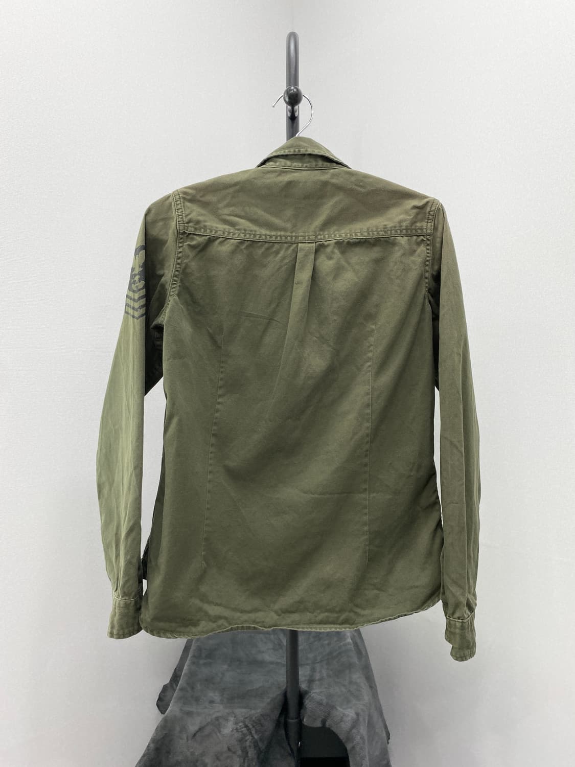 U.S.N. Stencil Military Utility Shirt 상품이미지2