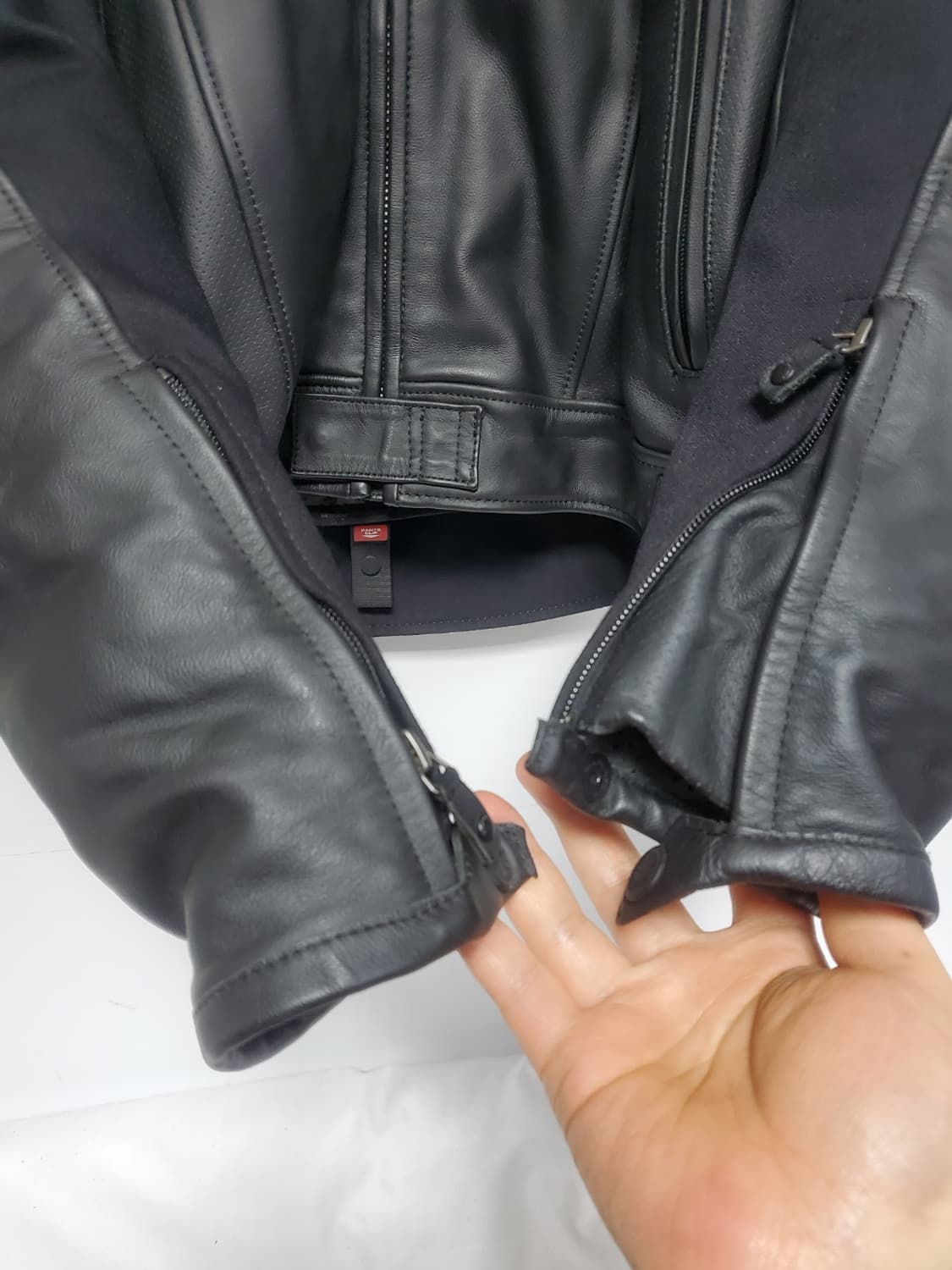 야마하 메쉬자켓 정품 남성100사이즈 천연소가죽  상품이미지5