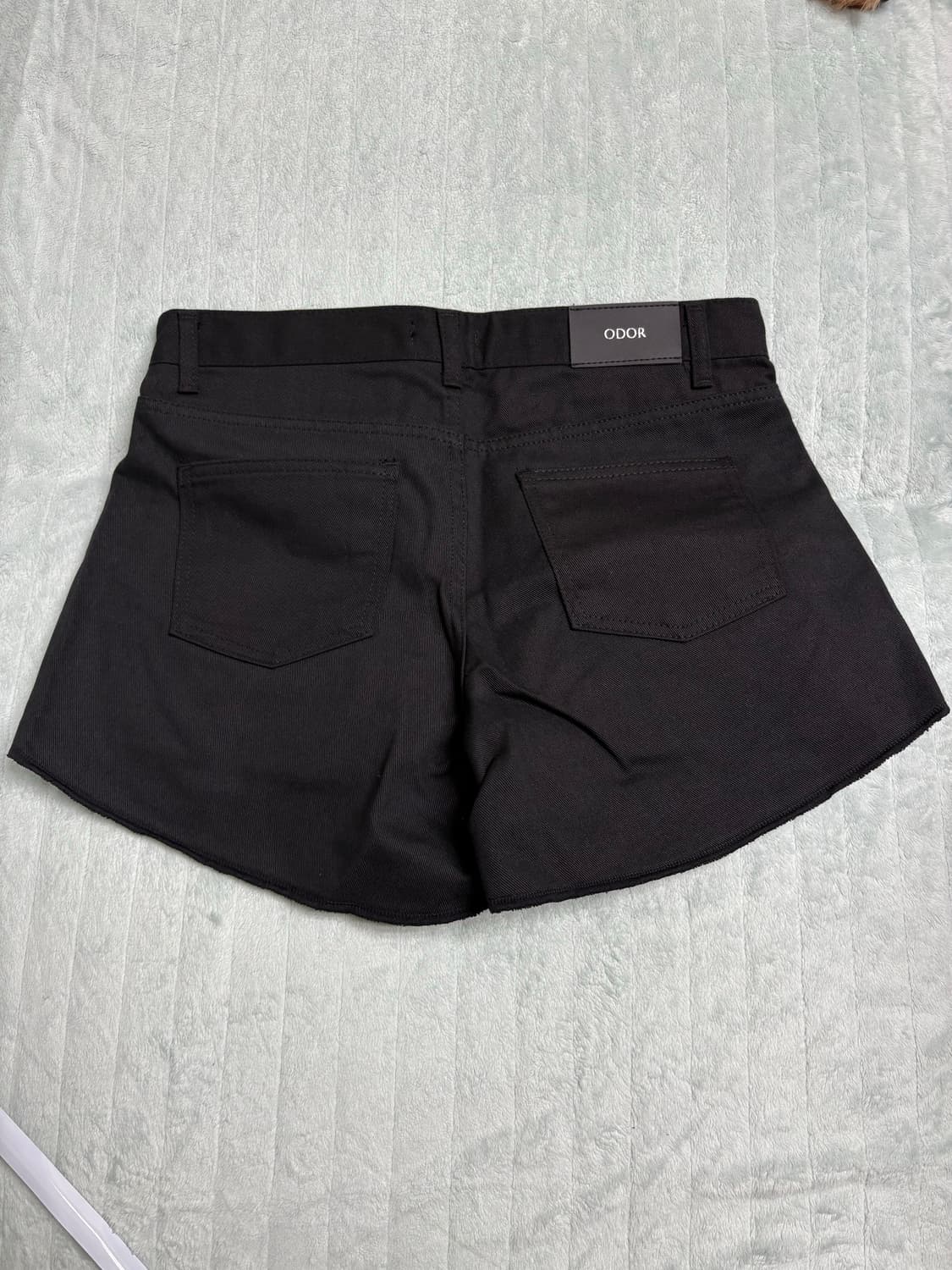 오도어 메이드 코튼 블랙 숏팬츠 상품이미지3