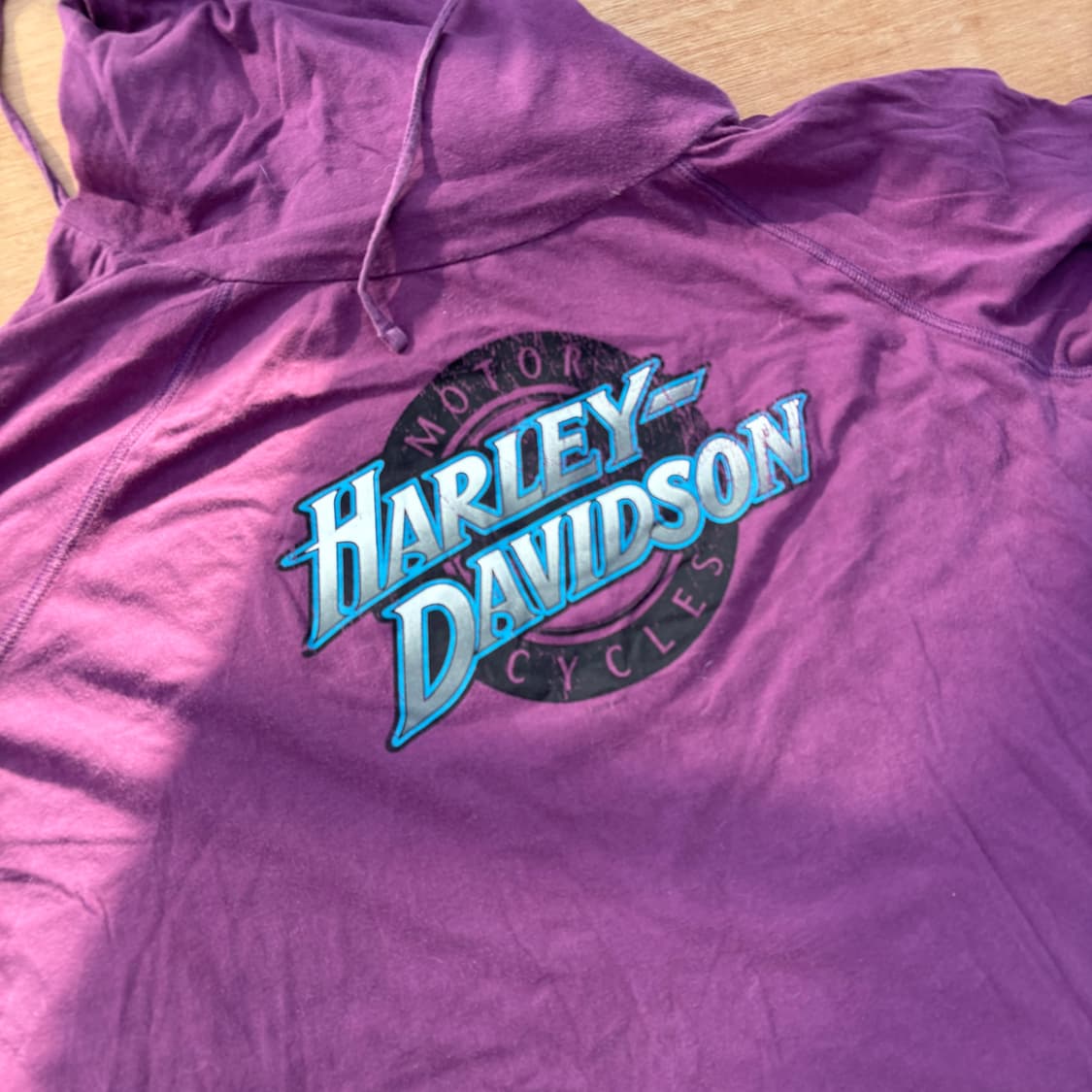 Harley-Davidson Logo Purple Hooddie 상품이미지2