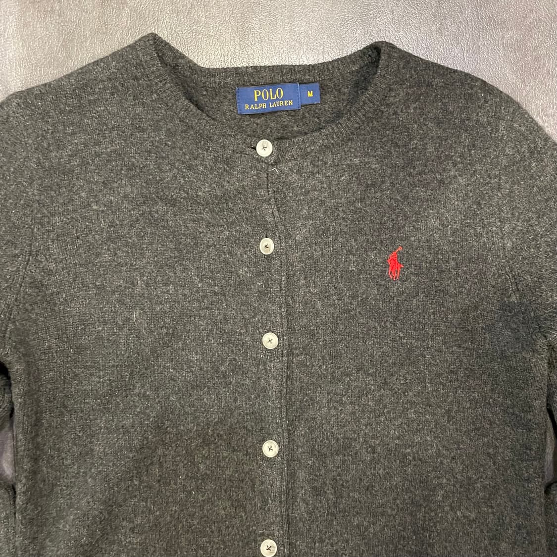 [IM] polo 폴로랄프로렌 차콜 가디건니트 상품이미지5