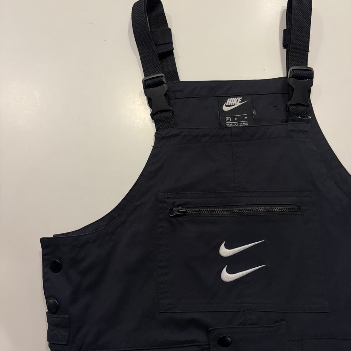 [M] 나이키 NSW 블랙 오버롤 멜빵 점프슈트 D787 상품이미지3