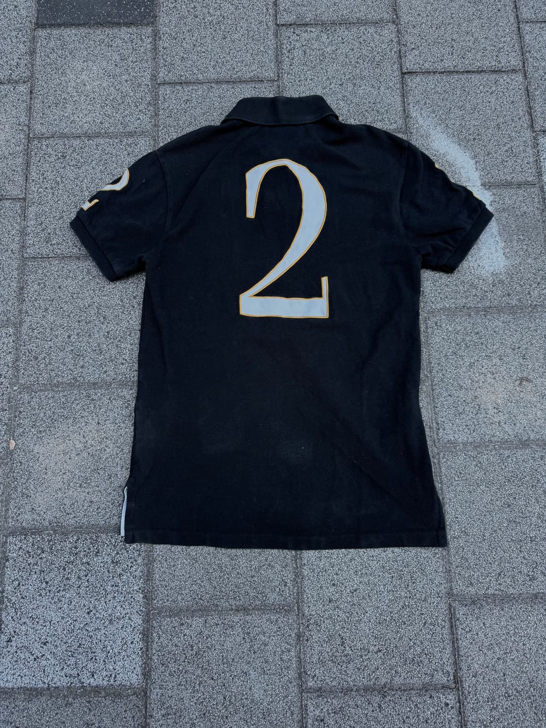 폴로 블랙와치 반팔 카라티 블랙 S 상품이미지2