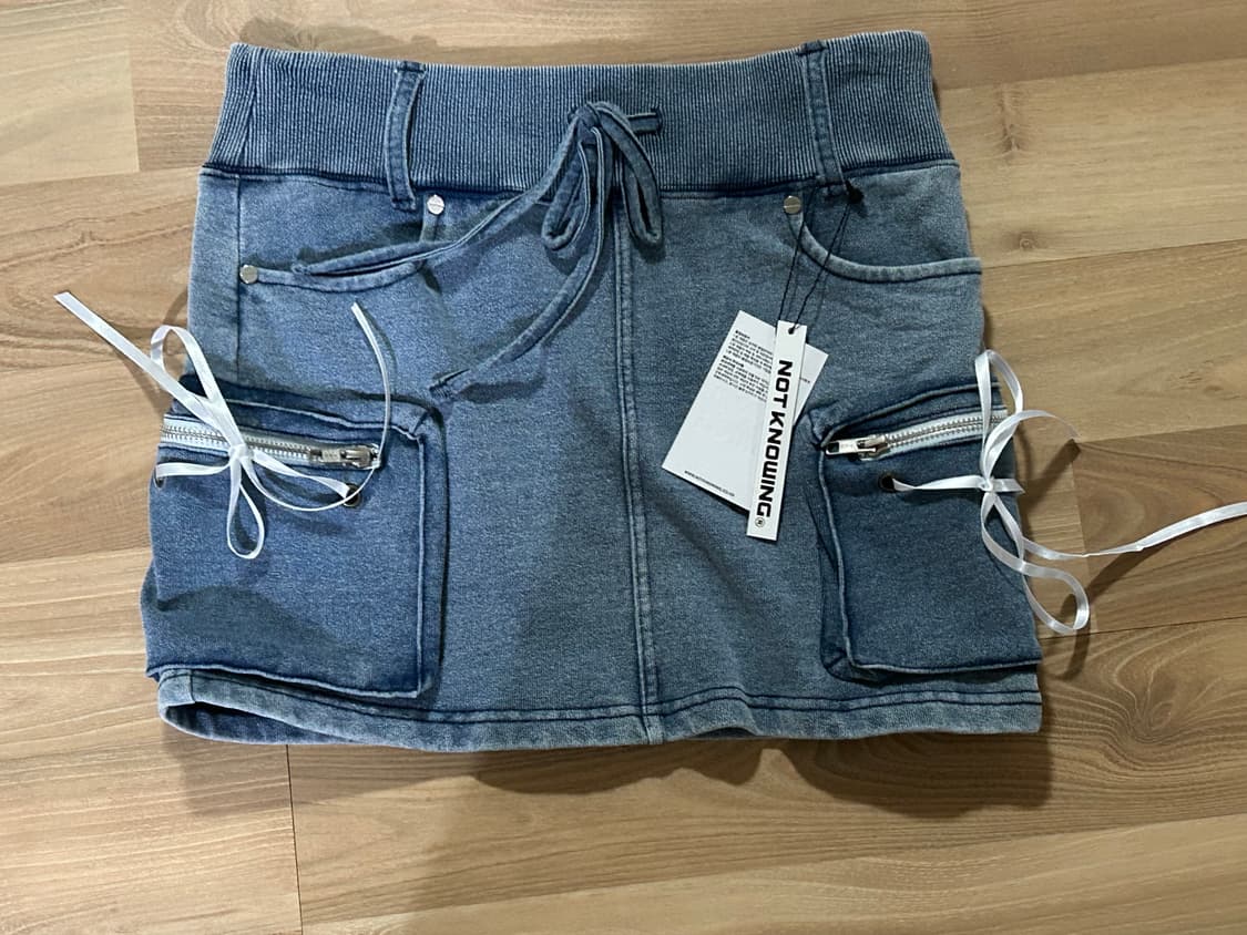 낫노잉 리본 스커트 상품이미지1