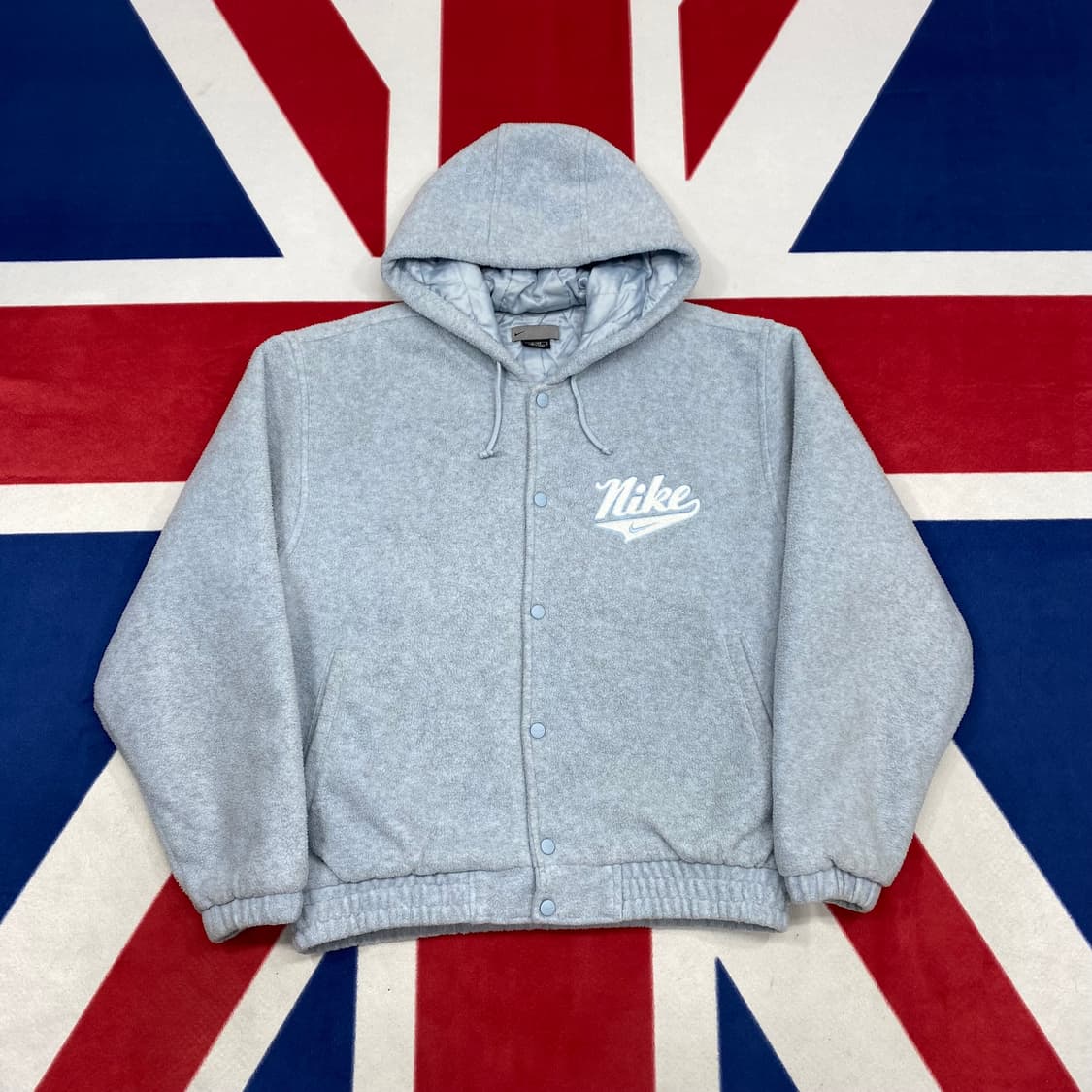 00s 나이키 스카이블루 후리스점퍼 XL 상품이미지1