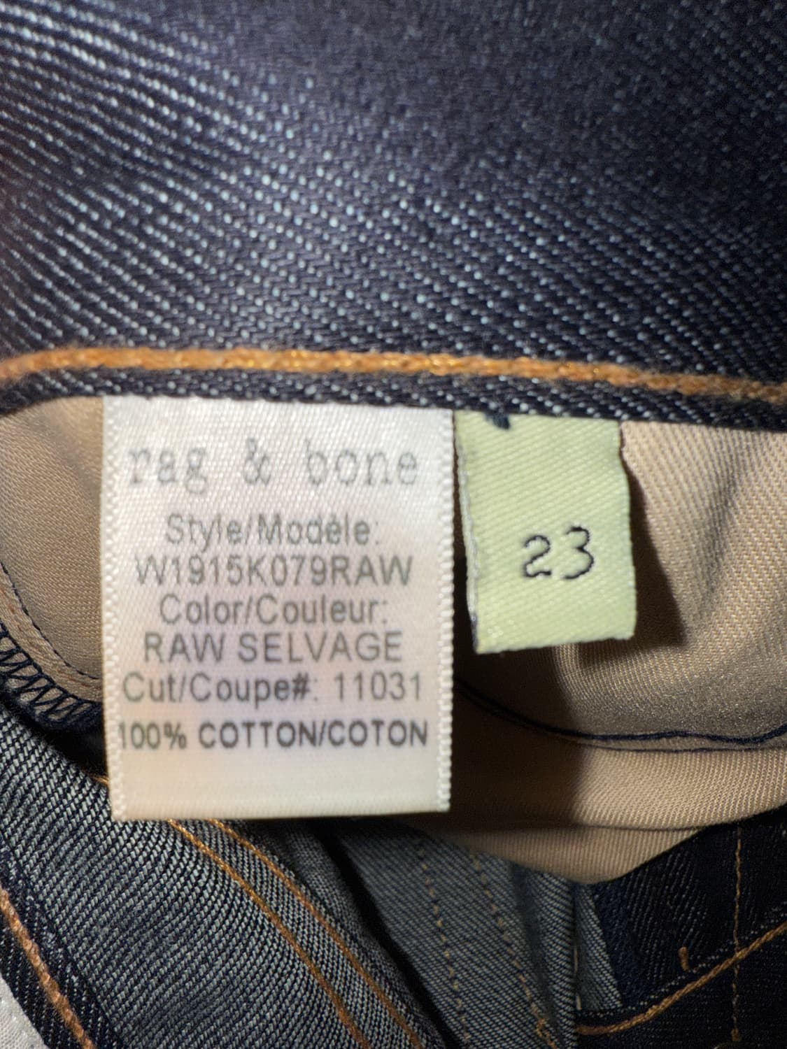 rag&bone 렉엔본 데님 반바지 상품이미지4