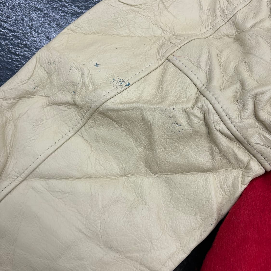 (105)90s usa리얼레더바시티자켓 상품이미지6