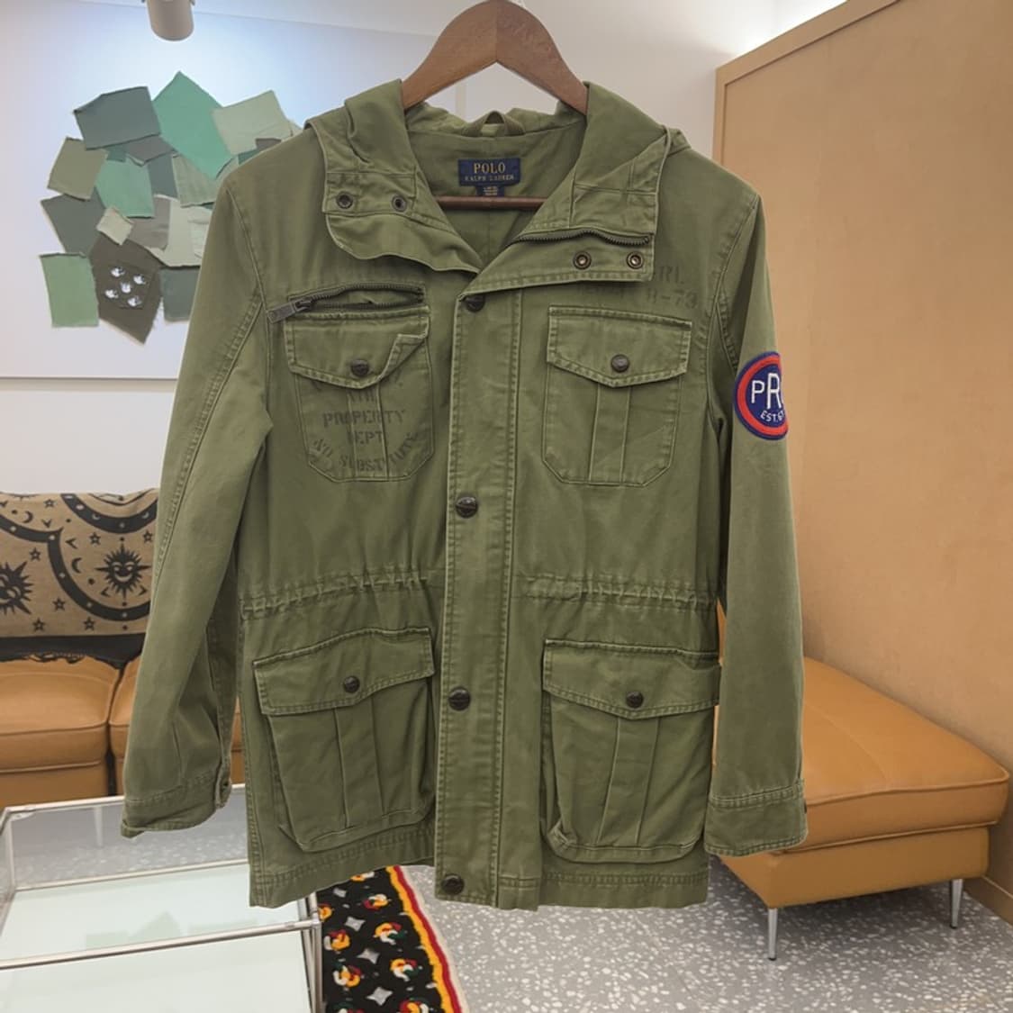 폴로 랄프로렌 빈티지 사파리 야상 자켓 160 C07346 상품이미지3