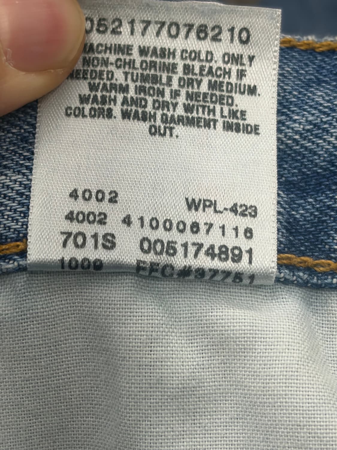 00s 리바이스 Levis 517 데님팬츠 상품이미지7