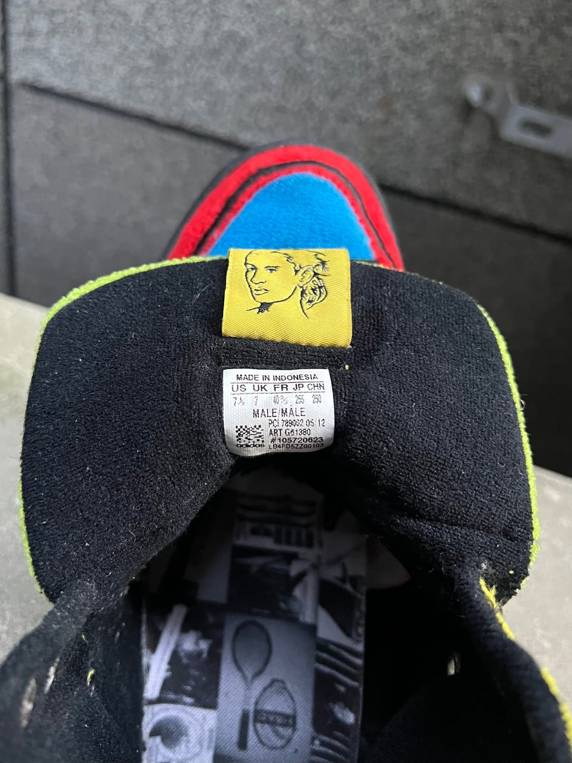 제레미스캇x아디다스 멀티컬러 슈즈 상품이미지4