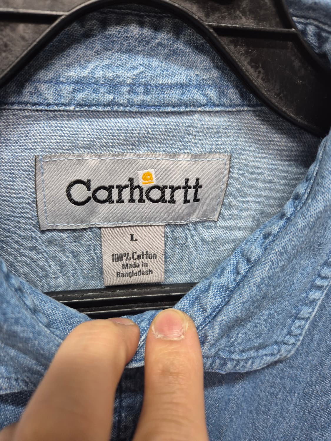 칼하트 데님셔츠 상품이미지2