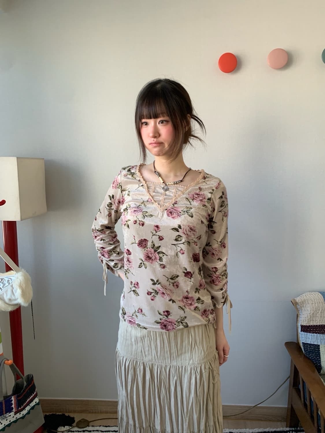 ethnic rose blouse 상품이미지2