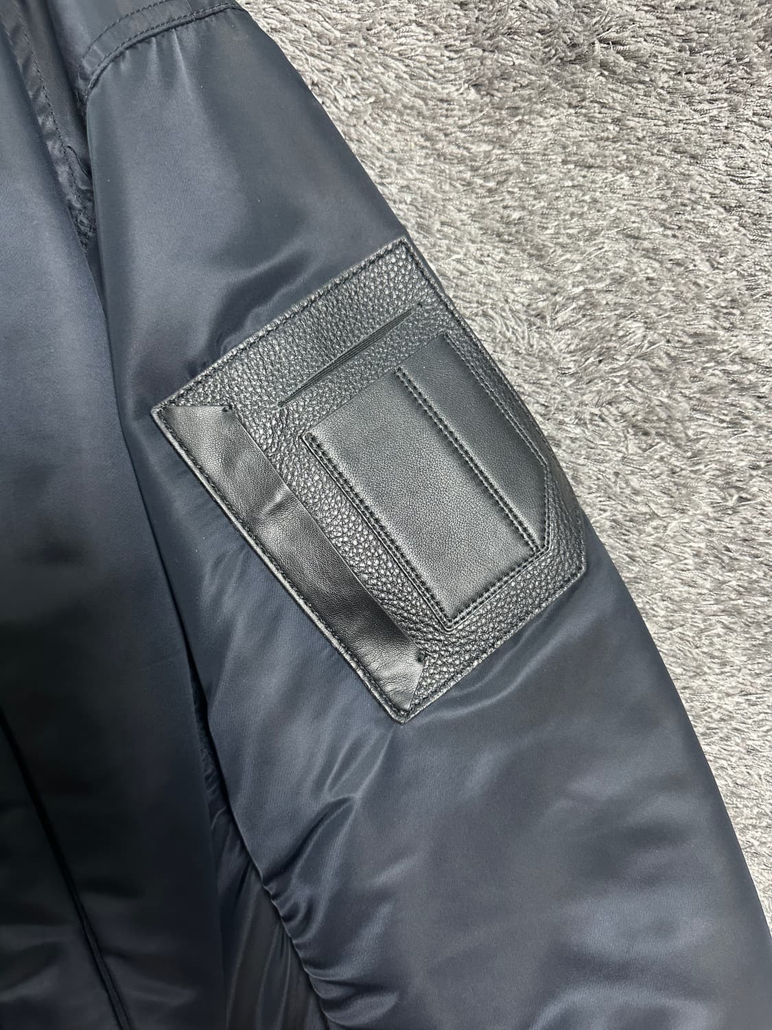 준지 리버시블 마원 ma-1 블랙 레드 46 사이즈 상품이미지5