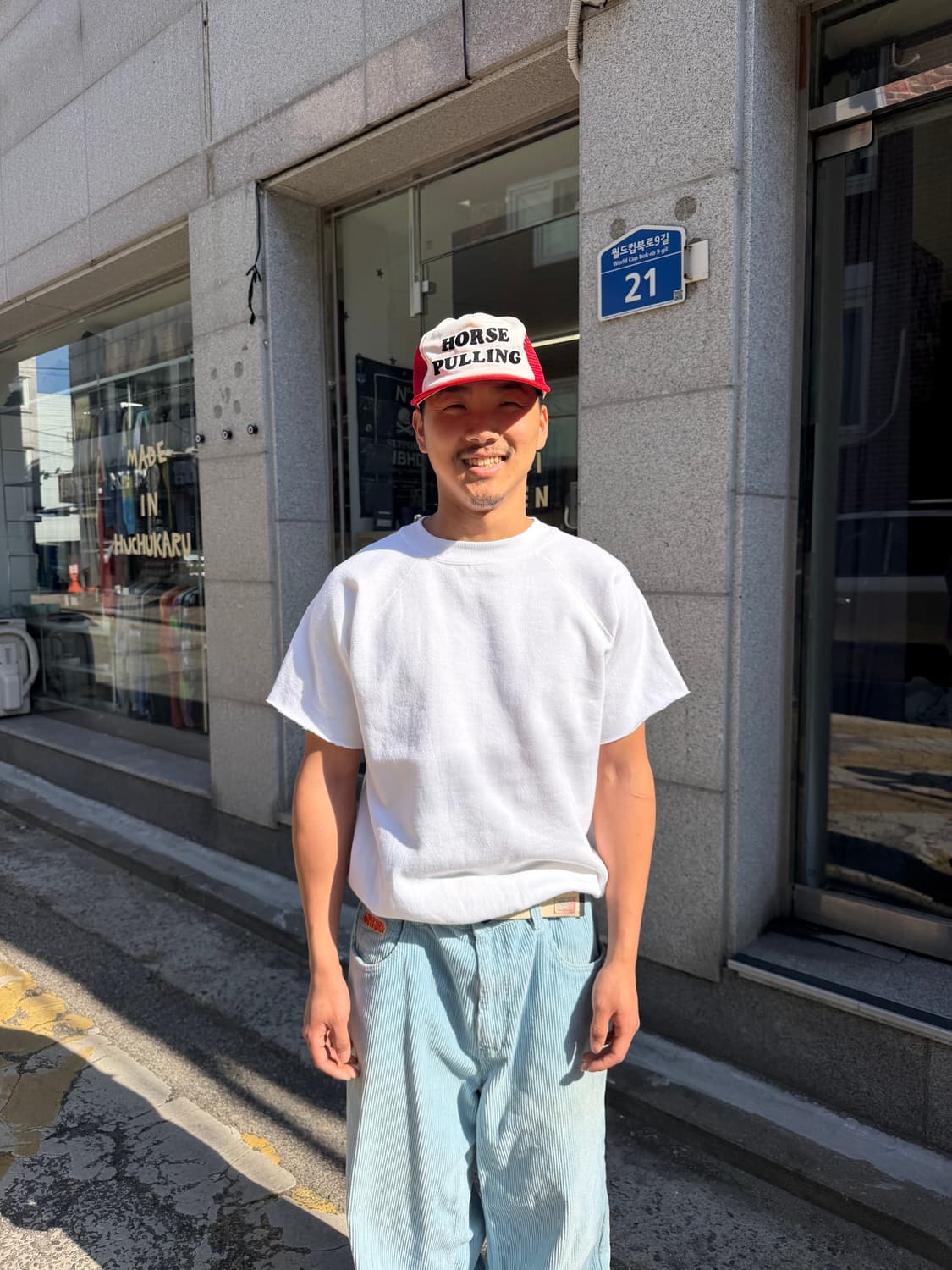 Hanes cutting sweatshirts 상품이미지2