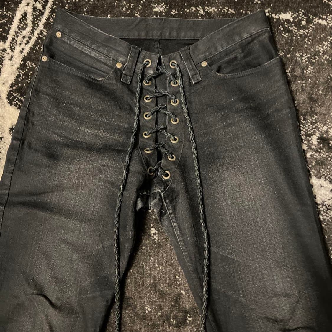 If six was nine washing denim 상품이미지3