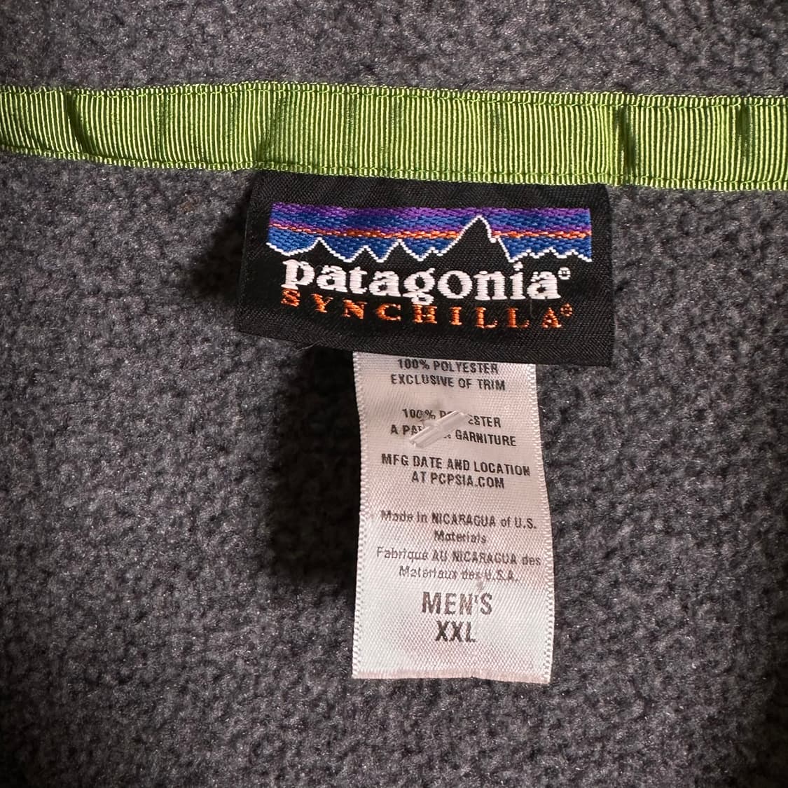 10s 파타고니아 신칠라 니켈 스카이블루 XXL 상품이미지6