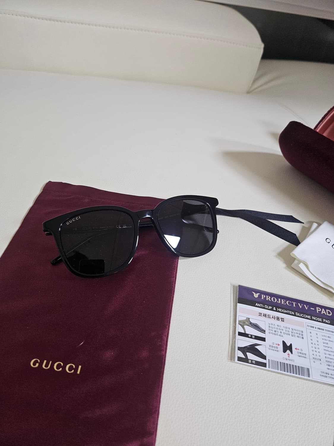 구찌정품 남성 선글라스 미사용  상품이미지7