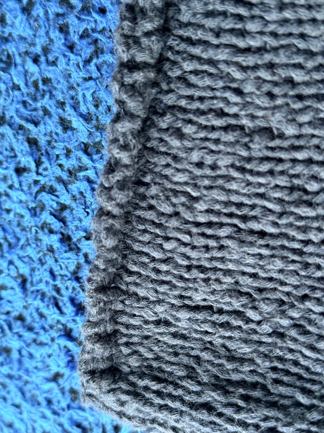 크롭 니트 스웨터 다크 블루 상품이미지4