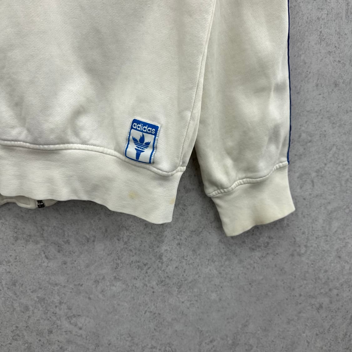 100 아디다스 파이어버드 신영국 코튼 후드집업 상품이미지8