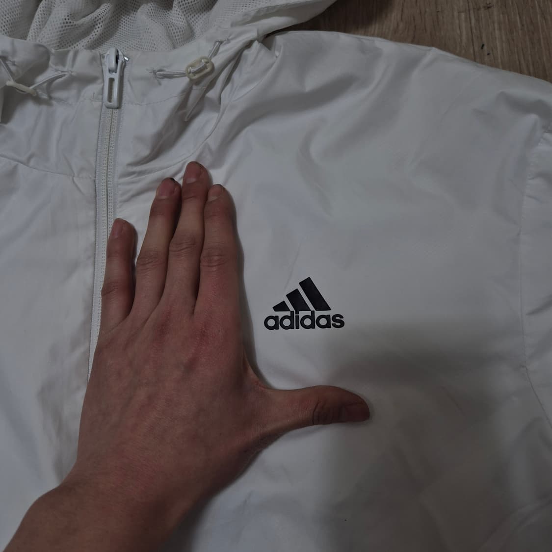 아다다스 올드스쿨 후드 바람막이 자켓 S(90) 상품이미지5
