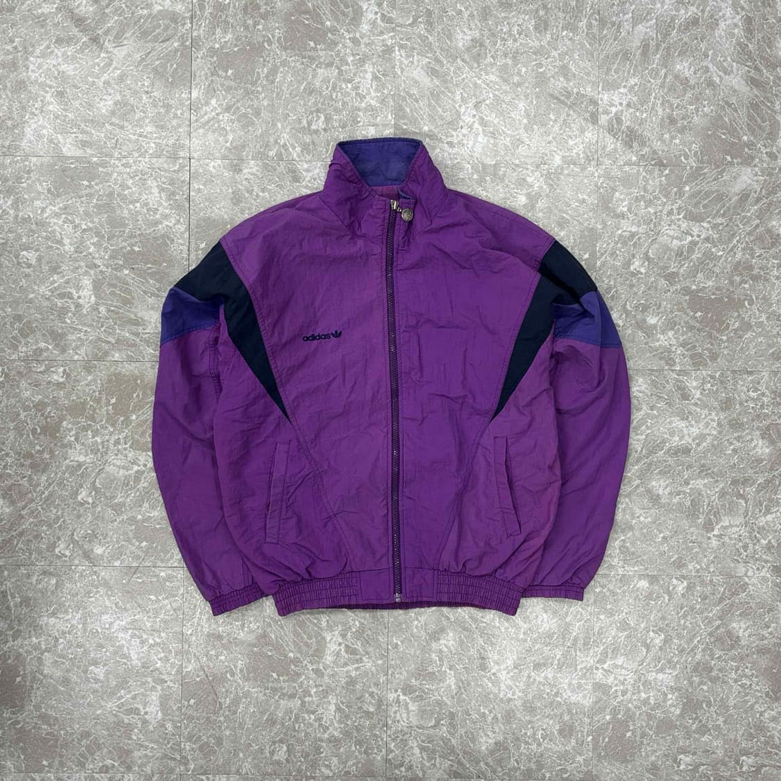 아디다스 00s 올드스쿨 아방핏 윈드브레이커 자켓 바람막이 희귀져지 상품이미지2