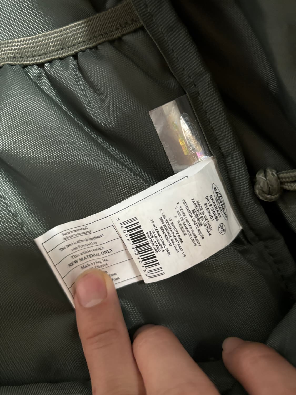 네이버후드 이스트팩 백팩 상품이미지6