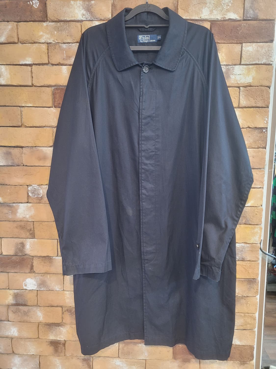 90' 폴로 블랙 싱글 코트 XL 상품이미지1