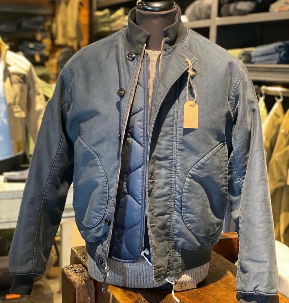 RRL lismore 덱자켓 M(100) 택포 + 수수료 판매자 부담 상품이미지1