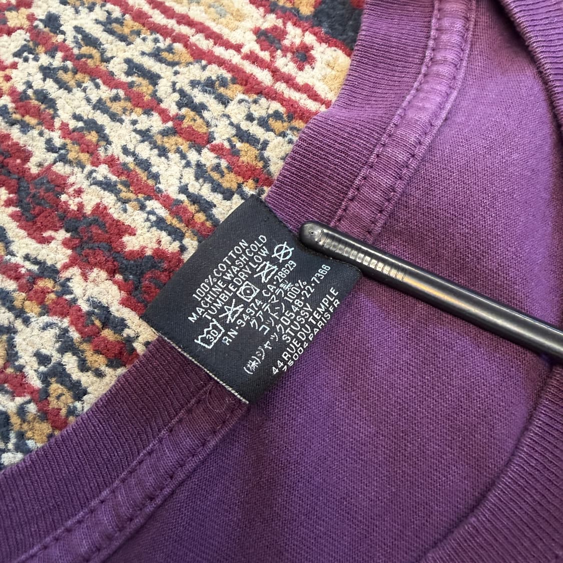 스투시 크라운 그래픽 롱슬리브 [ 105-110 ] 상품이미지7