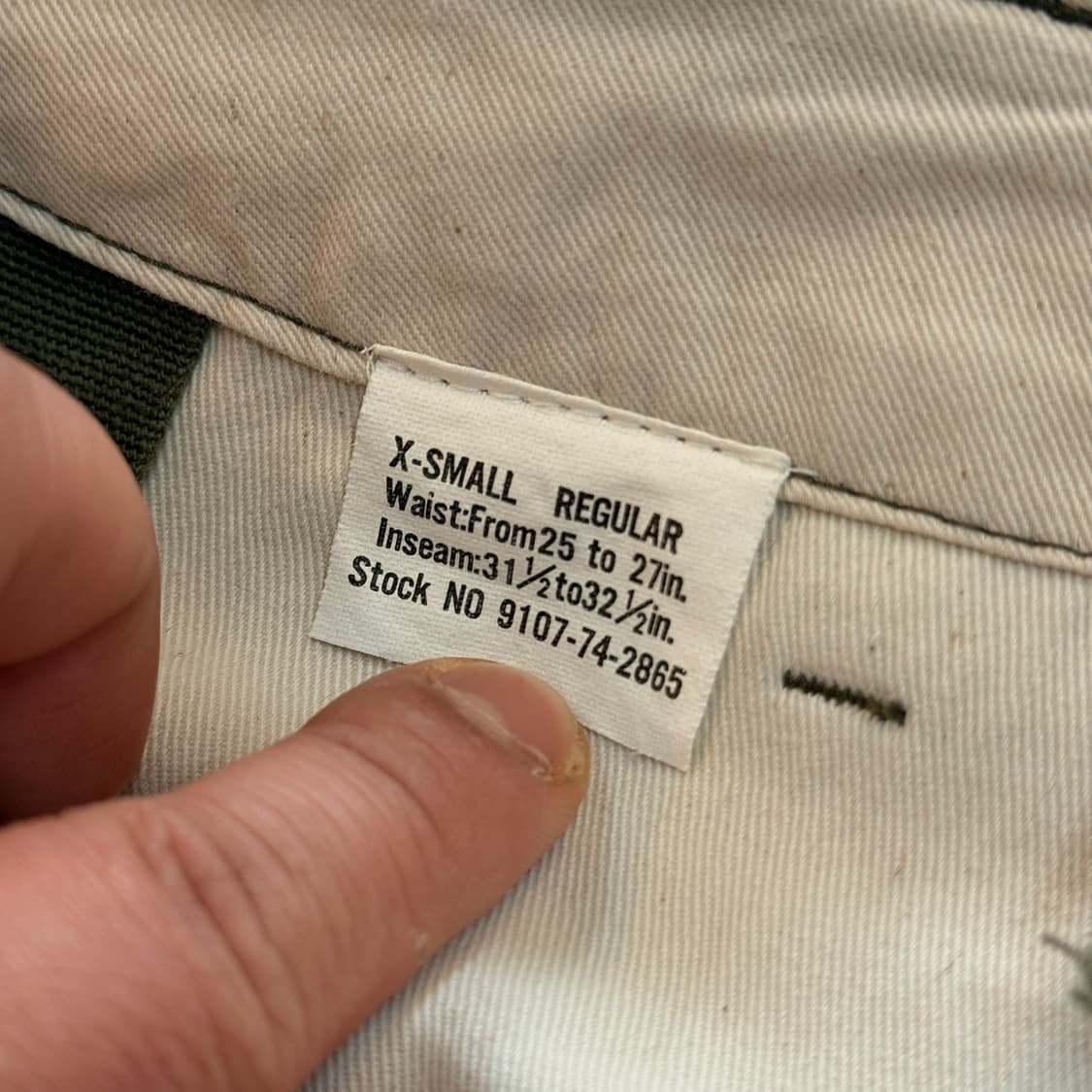 휴스턴 M65 밀리터리 팬츠 카고팬츠 XS 27 26 상품이미지9