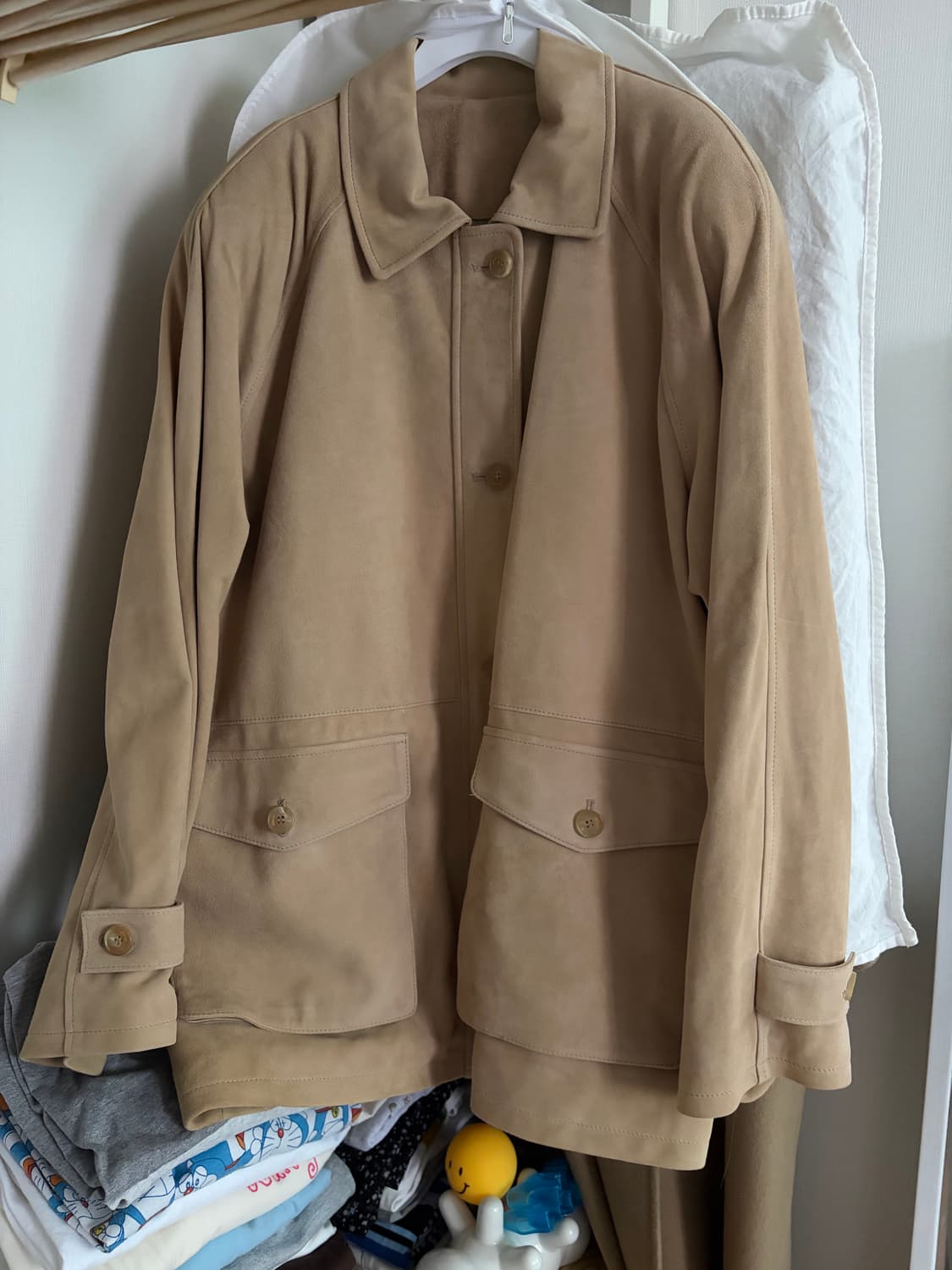 리본빛 WELLY SUEDE JACKET 스웨이드 자켓 상품이미지3