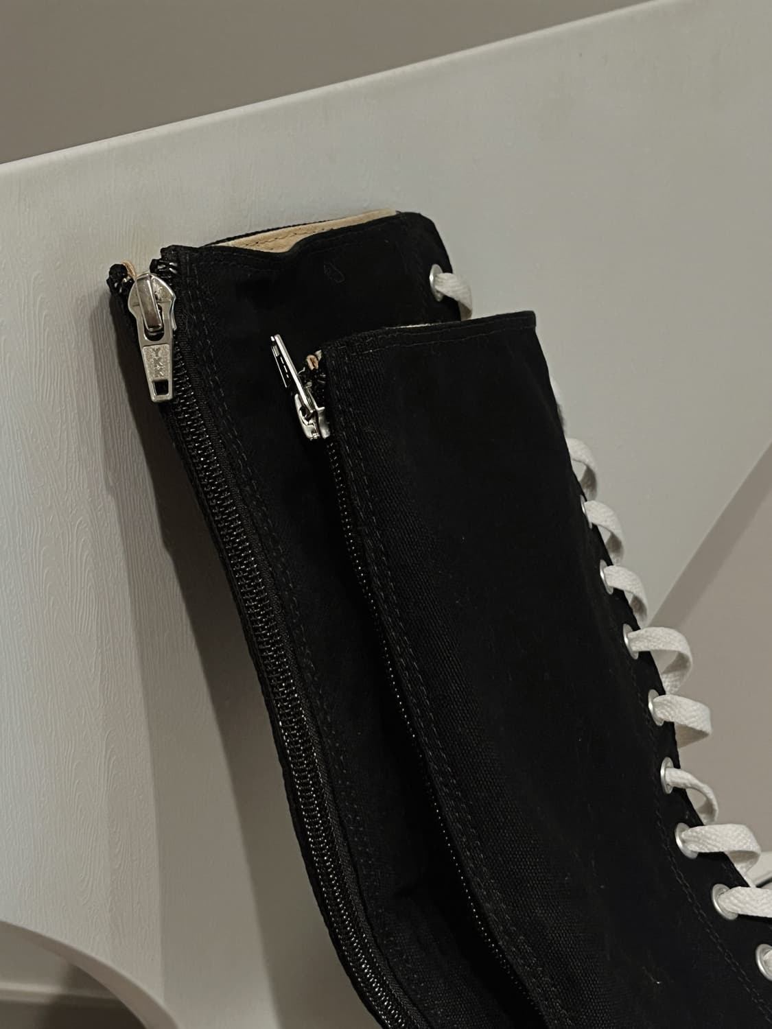 컨버스 더블엑스 하이 블랙 롱부츠 230 eur38.5 상품이미지3