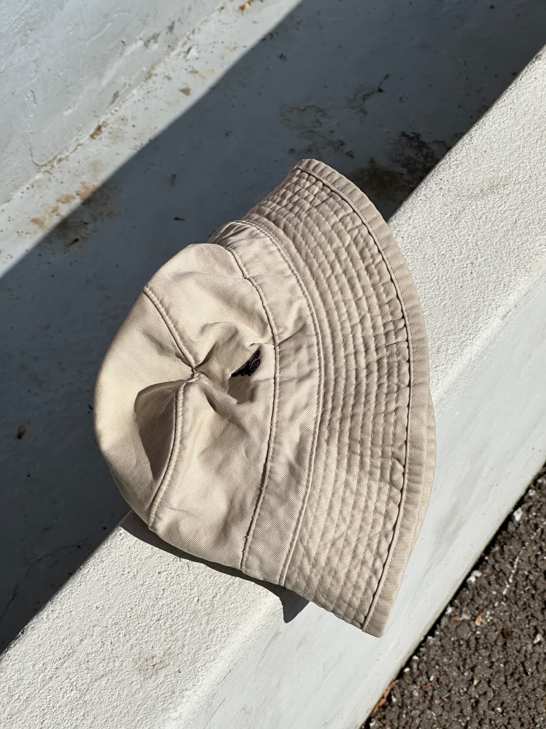 [S] 빈폴 베이지 버킷햇 올드 빈티지 모자 상품이미지9