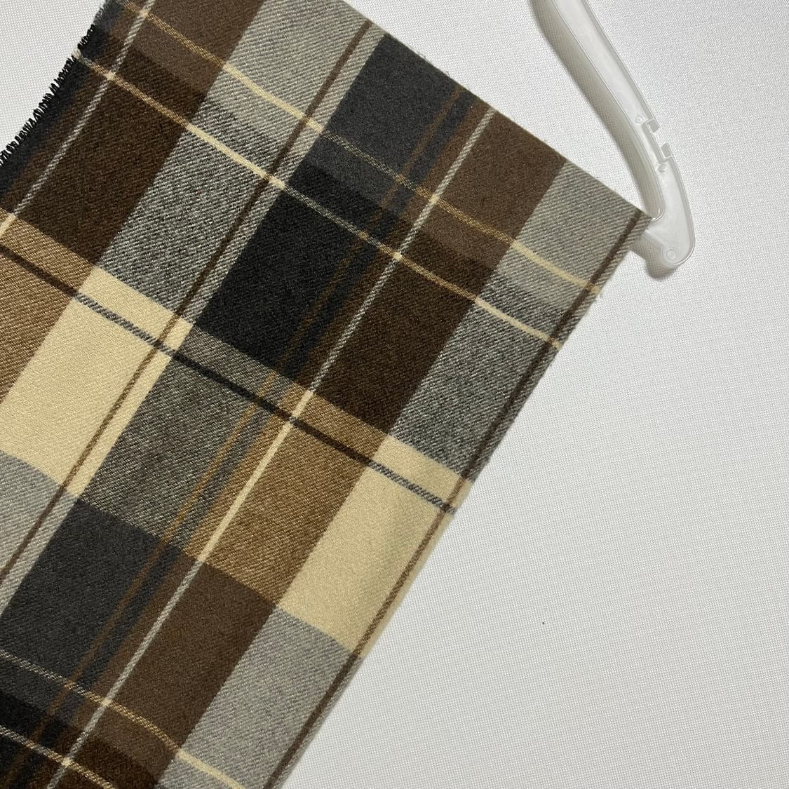 파시미나 100프로 캐시미어 체크 머플러 상품이미지2