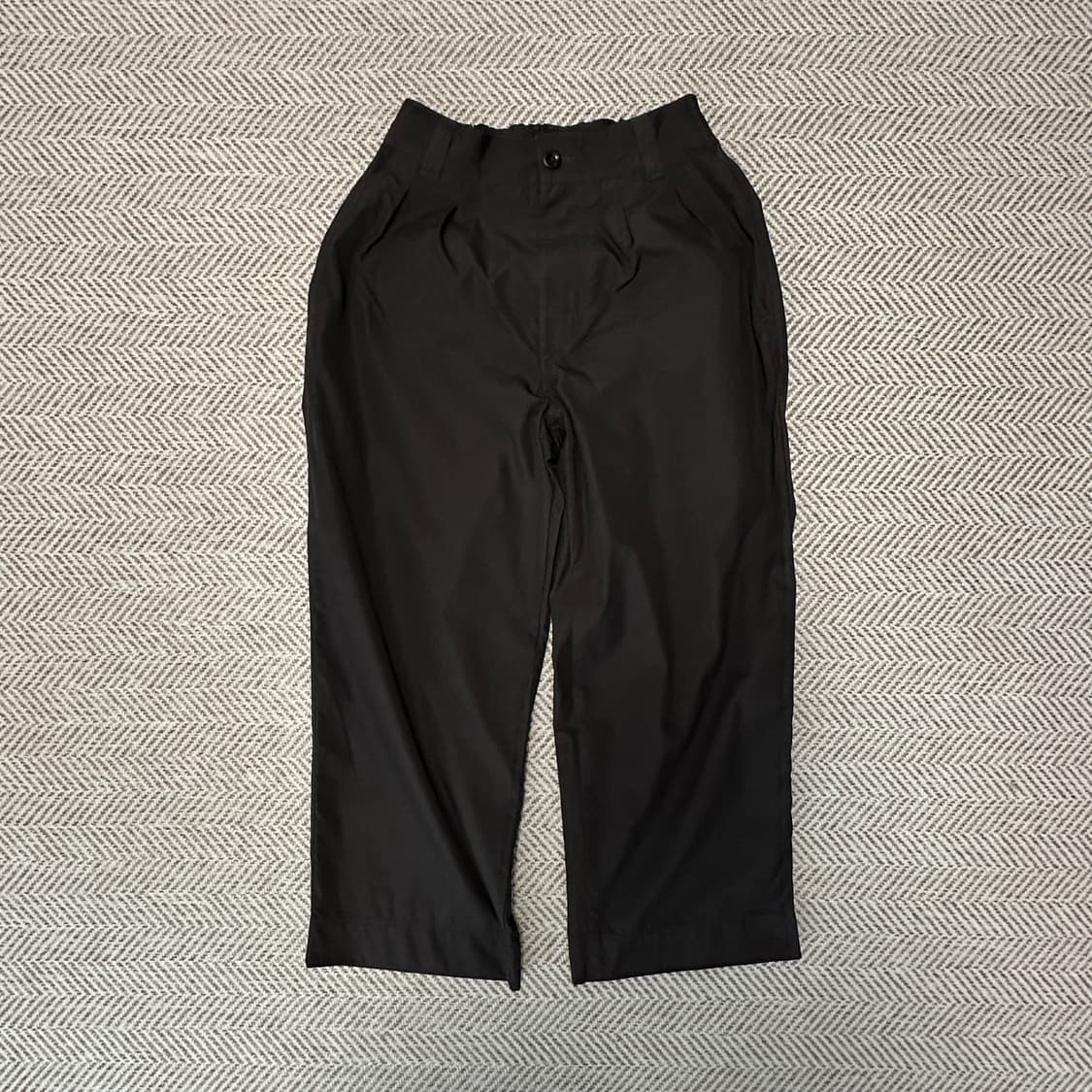 MARGARET HOWELL nylon wide pants brown 상품이미지1