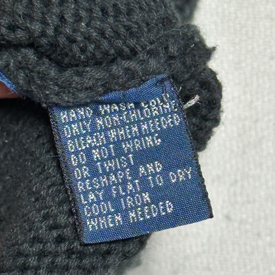 S 폴로랄프로렌 코튼 라운드넥 블랙 니트  상품이미지5