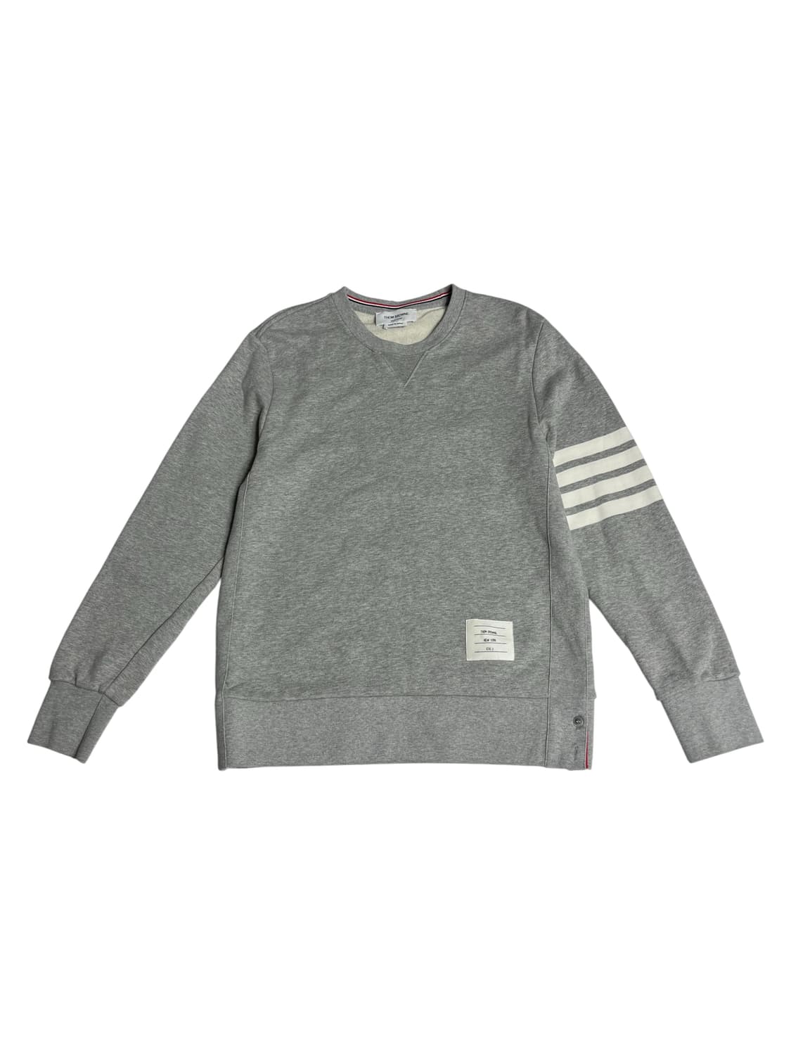 톰브라운 4선 그레이 맨투맨 2사이즈 상품이미지1