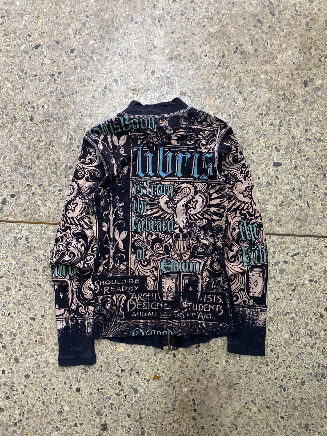 punk lettering & drawing zipup 상품이미지4