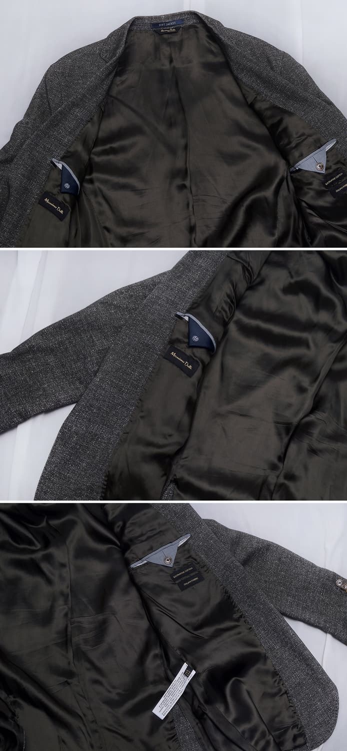 마시모두띠 이탈리안 코튼 소프트 블레이저 자켓 (100+) 상품이미지7