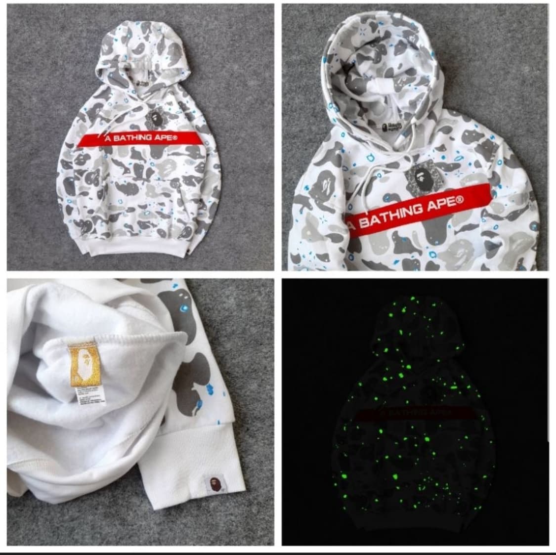 베이프 화이트 카모 후드티 구해요 상품이미지1