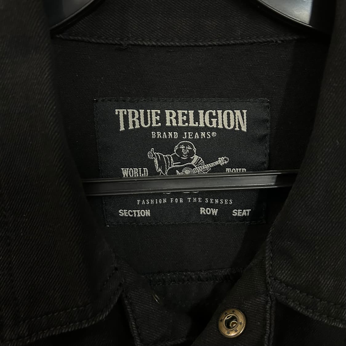 (XL) 트루릴리전 블랙 데님자켓 상품이미지7