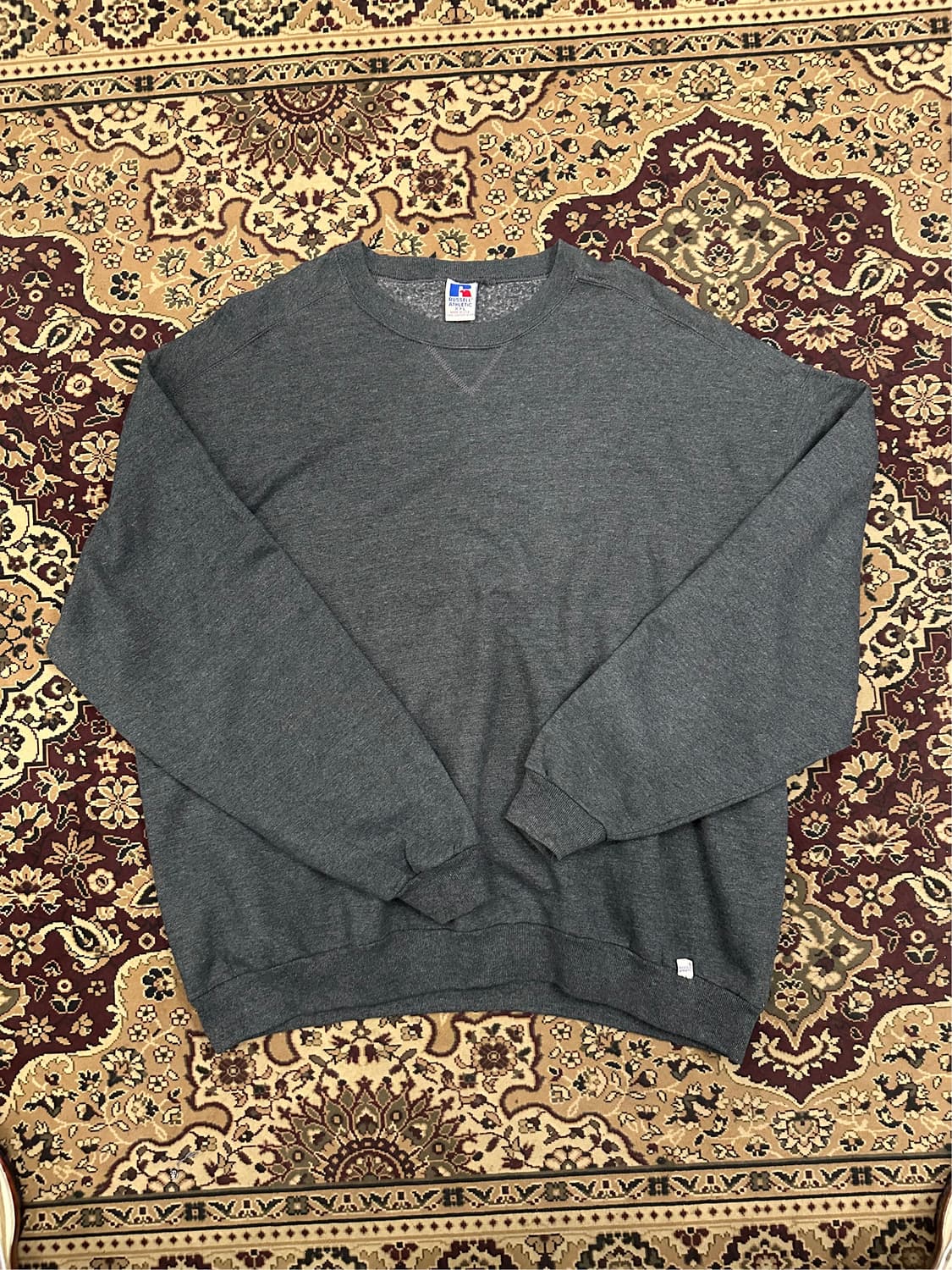 XXL)90s made in usa 러셀 어슬레틱 맨투맨 상품이미지1