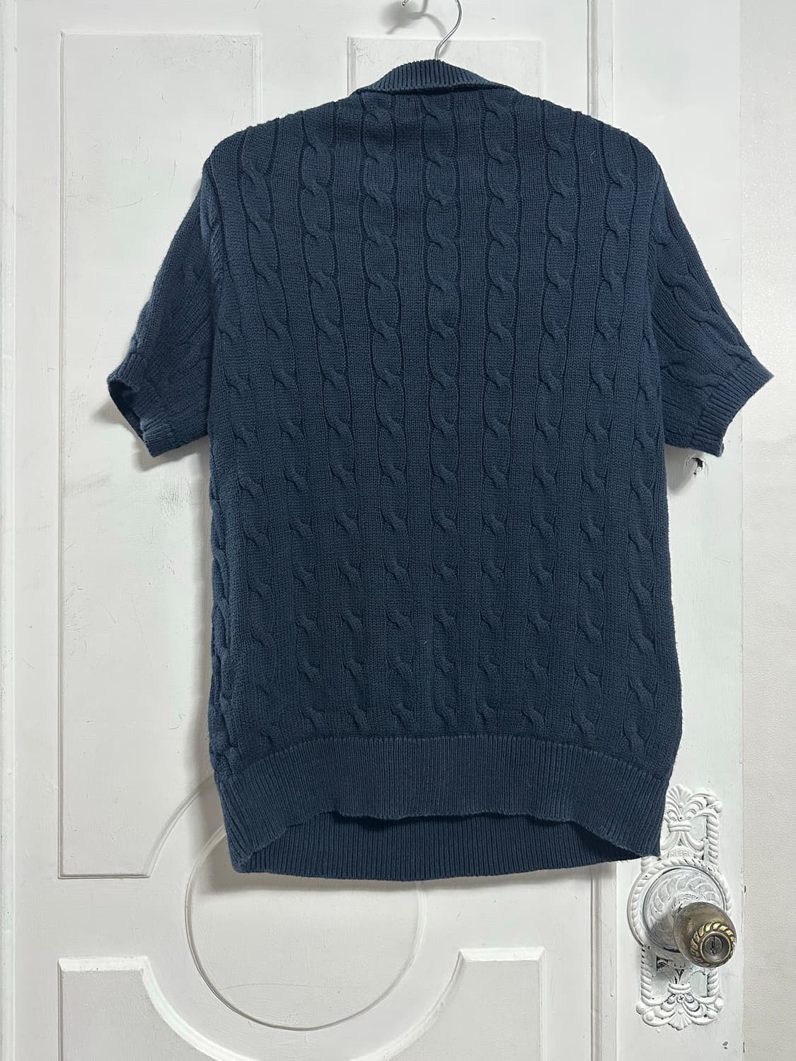 폴로 랄프로렌 케이블 카라 반팔 니트 상품이미지2